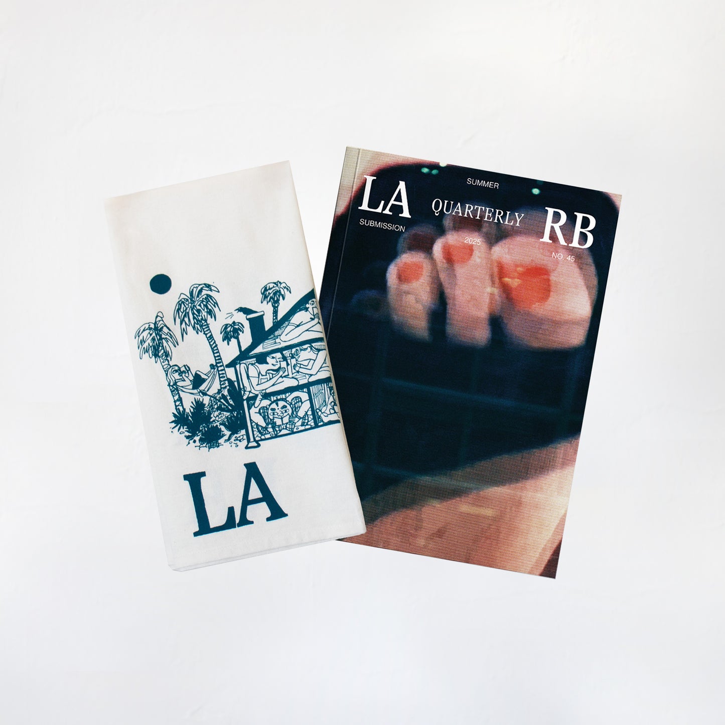 LARB Tea Towel + Quarterly (15% off)