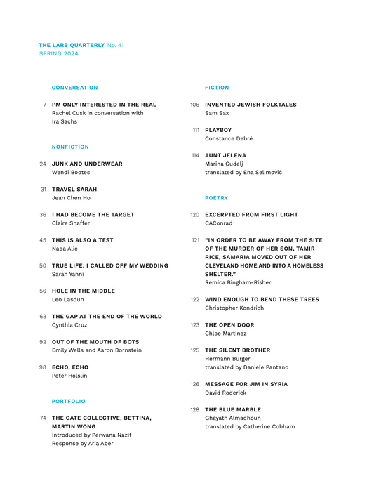 LARB Quarterly, no. 41: Truth